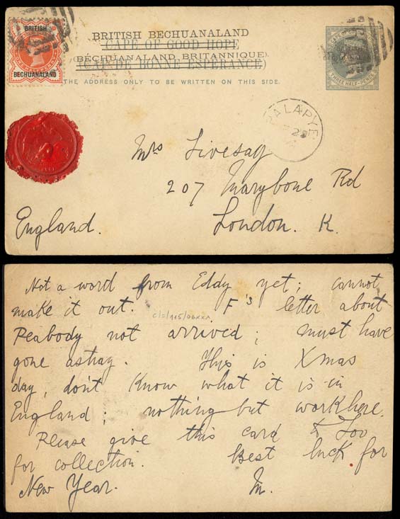 Lot 2248 - british commonwealth bechuanaland -  Antonio Torres Early Spring private treaty sale