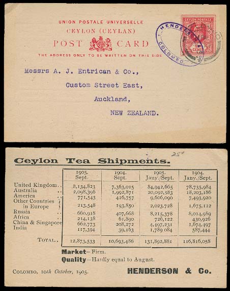Lot 2503 - british commonwealth Ceylon -  Antonio Torres Early Spring private treaty sale