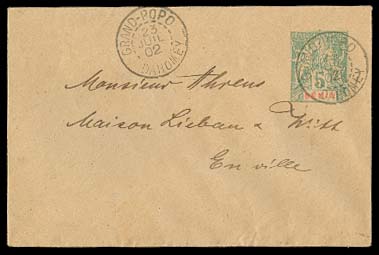 Lot 13183 - french colonies Benin - Antonio Torres Early Spring private treaty sale Lot 13183 - french colonies Benin - Antonio Torres Early Spring private treaty sale