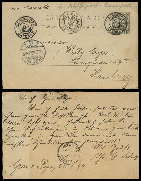 Lot 13182 - french colonies Benin - Antonio Torres Early Spring private treaty sale Lot 13182 - french colonies Benin - Antonio Torres Early Spring private treaty sale