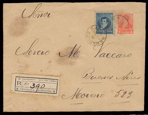 Lot 806 - Argentina stationery - Antonio Torres Early Spring private treaty sale Lot 806 - Argentina stationery - Antonio Torres Early Spring private treaty sale