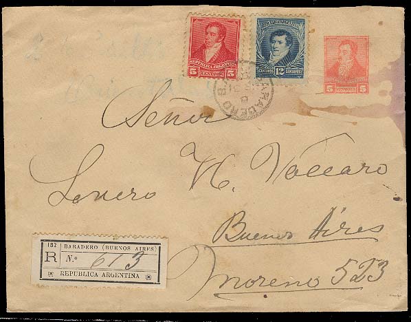 Lot 807 - Argentina stationery - Antonio Torres Early Spring private treaty sale Lot 807 - Argentina stationery - Antonio Torres Early Spring private treaty sale