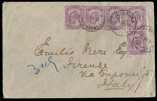 Lot 2513 - british commonwealth Ceylon -  Antonio Torres Early Spring private treaty sale