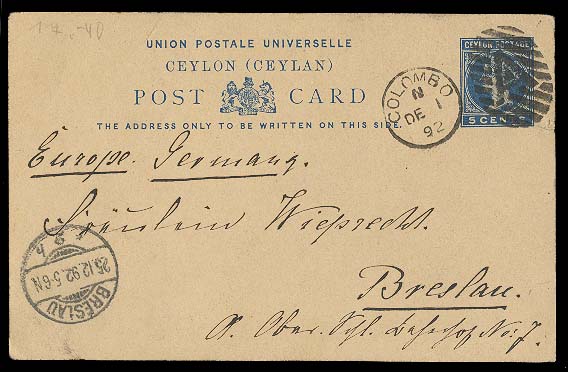 Lot 2439 - british commonwealth Ceylon -  Antonio Torres Early Spring private treaty sale