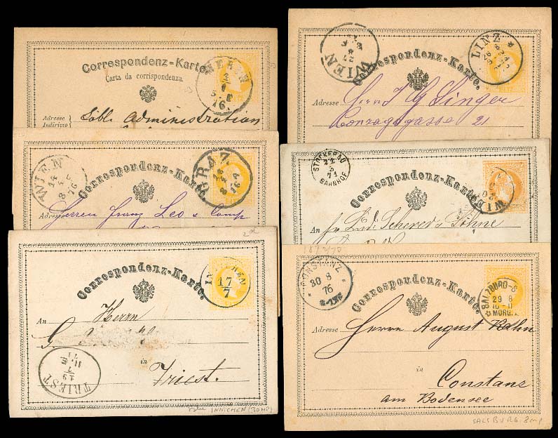 Lot 1704 - Austria stationery - Antonio Torres Early Spring private treaty sale Lot 1704 - Austria stationery - Antonio Torres Early Spring private treaty sale