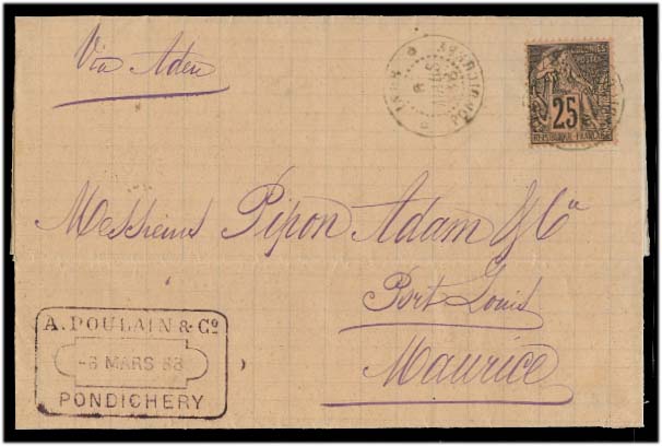 Lot 13281 - french colonies india - Antonio Torres Early Spring private treaty sale Lot 13281 - french colonies india - Antonio Torres Early Spring private treaty sale