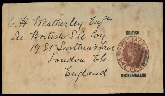 Lot 2257 - british commonwealth bechuanaland - Antonio Torres Early Spring private treaty sale Lot 2257 - british commonwealth bechuanaland - Antonio Torres Early Spring private treaty sale