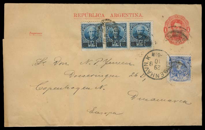 Lot 689 - Argentina stationery - Antonio Torres Early Spring private treaty sale Lot 689 - Argentina stationery - Antonio Torres Early Spring private treaty sale