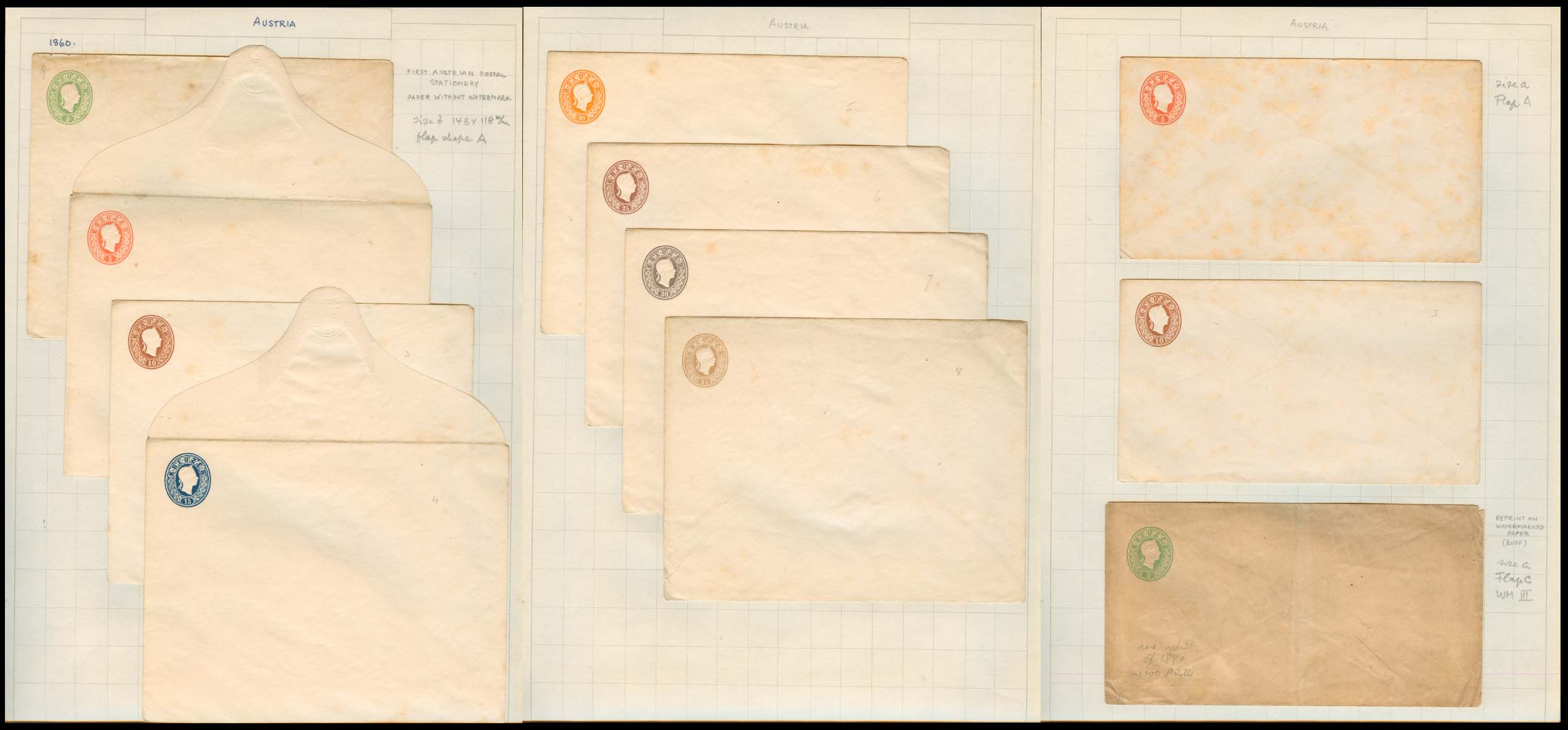 Lot 1677 - Austria stationery -  Antonio Torres Early Spring private treaty sale