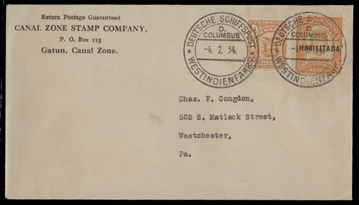 Lot 27078 - usa canal zone -  Antonio Torres Early Spring private treaty sale