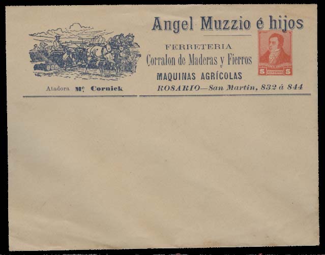 Lot 954 - Argentina stationery - Antonio Torres Early Spring private treaty sale Lot 954 - Argentina stationery - Antonio Torres Early Spring private treaty sale