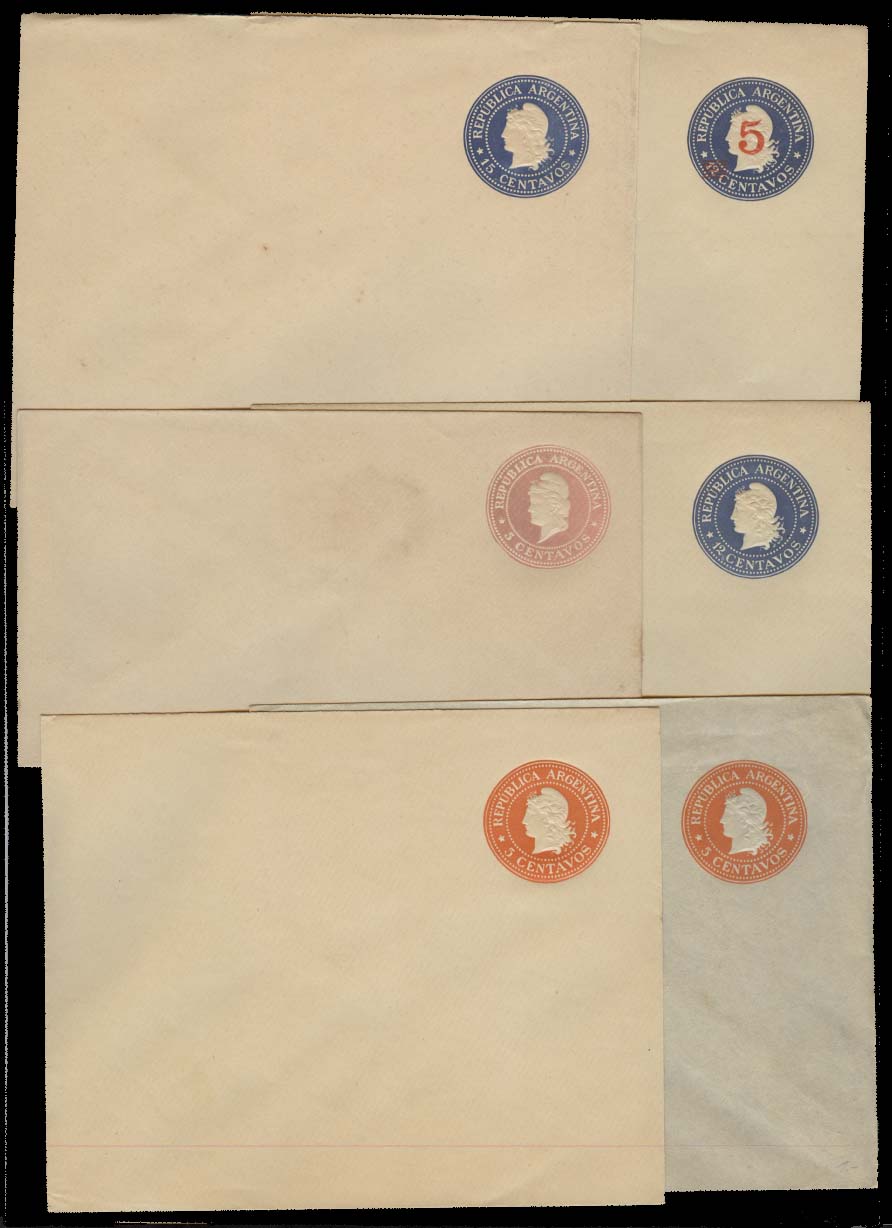 Lot 968 - Argentina stationery - Antonio Torres Early Spring private treaty sale Lot 968 - Argentina stationery - Antonio Torres Early Spring private treaty sale