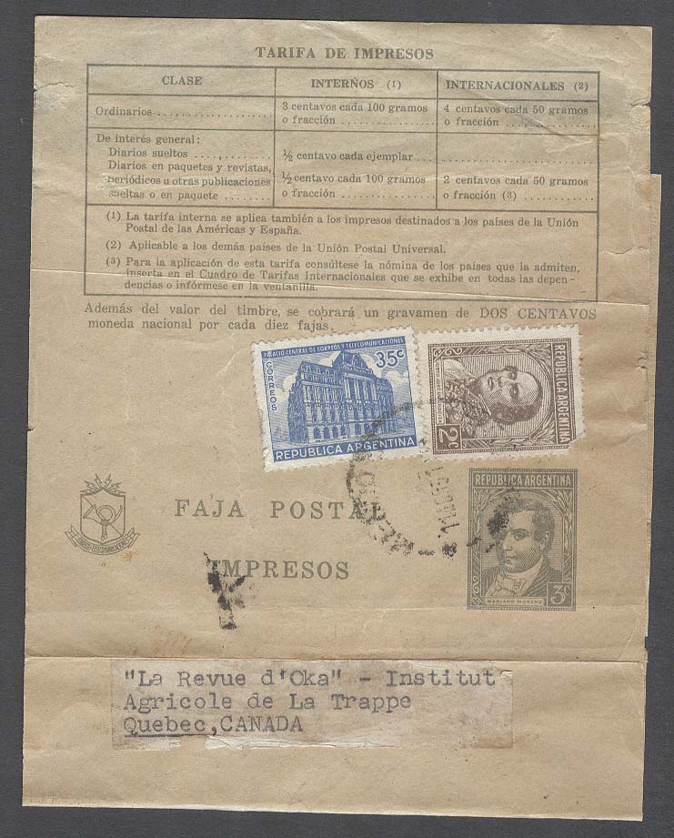 Lot 922 - Argentina stationery - Antonio Torres Early Spring private treaty sale Lot 922 - Argentina stationery - Antonio Torres Early Spring private treaty sale