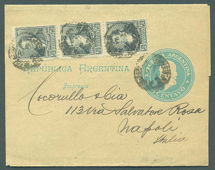 Lot 816 - Argentina stationery - Antonio Torres Early Spring private treaty sale Lot 816 - Argentina stationery - Antonio Torres Early Spring private treaty sale
