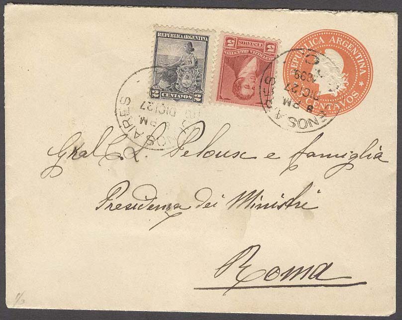 Lot 823 - Argentina stationery - Antonio Torres Early Spring private treaty sale Lot 823 - Argentina stationery - Antonio Torres Early Spring private treaty sale