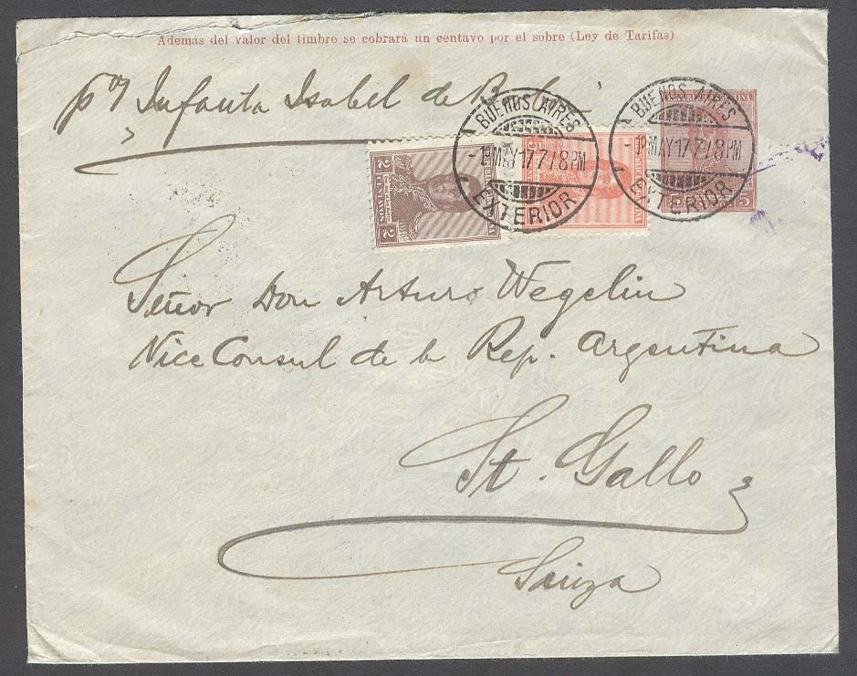Lot 903 - Argentina stationery - Antonio Torres Early Spring private treaty sale Lot 903 - Argentina stationery - Antonio Torres Early Spring private treaty sale