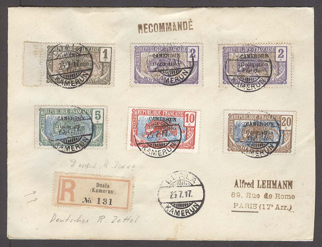 Lot 13187 - french colonies Cameroun - Antonio Torres Early Spring private treaty sale Lot 13187 - french colonies Cameroun - Antonio Torres Early Spring private treaty sale