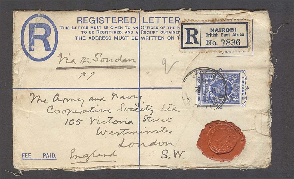Lot 2811 - british commonwealth east africa - Antonio Torres Early Spring private treaty sale Lot 2811 - british commonwealth east africa - Antonio Torres Early Spring private treaty sale