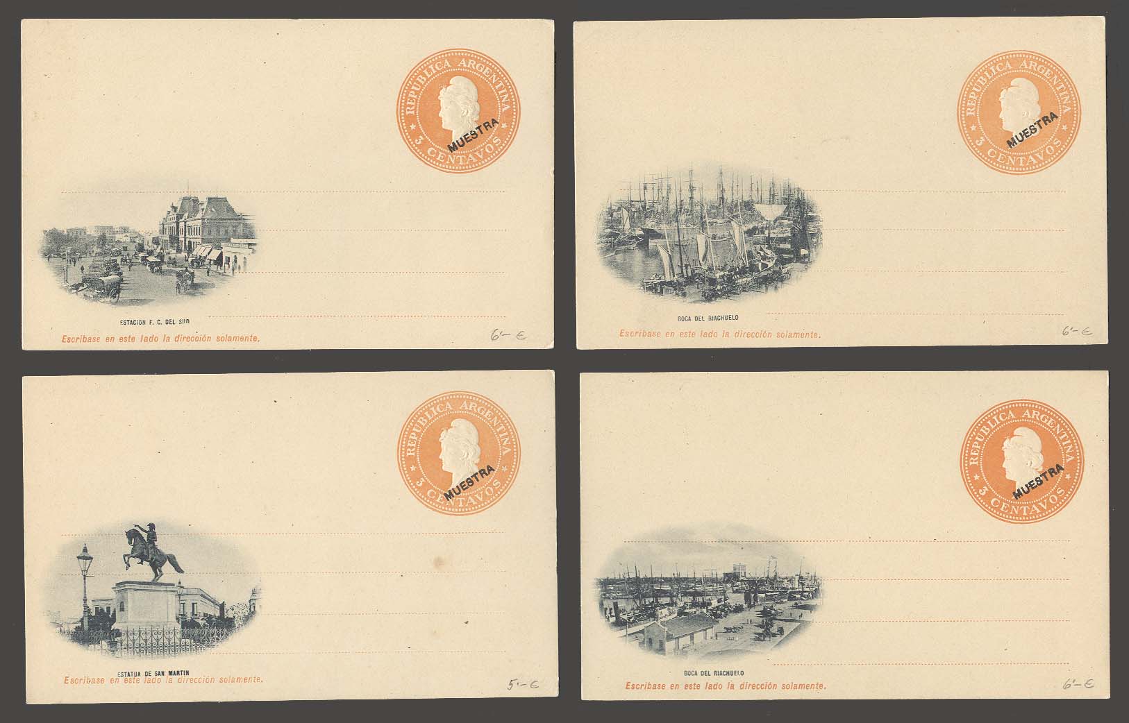 Lot 964 - Argentina stationery - Antonio Torres Early Spring private treaty sale Lot 964 - Argentina stationery - Antonio Torres Early Spring private treaty sale