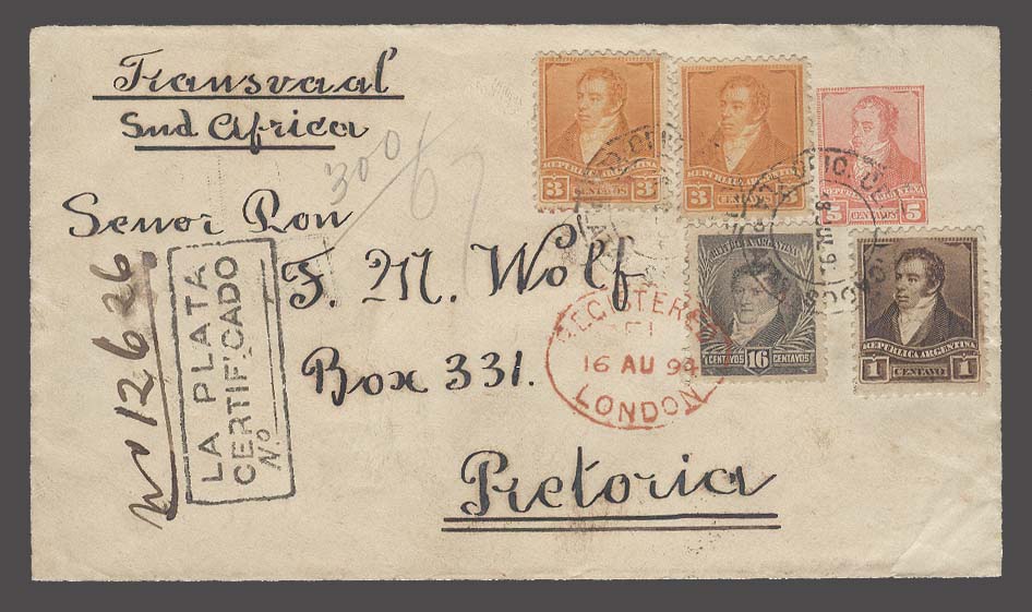 Lot 767 - Argentina stationery - Antonio Torres Early Spring private treaty sale Lot 767 - Argentina stationery - Antonio Torres Early Spring private treaty sale