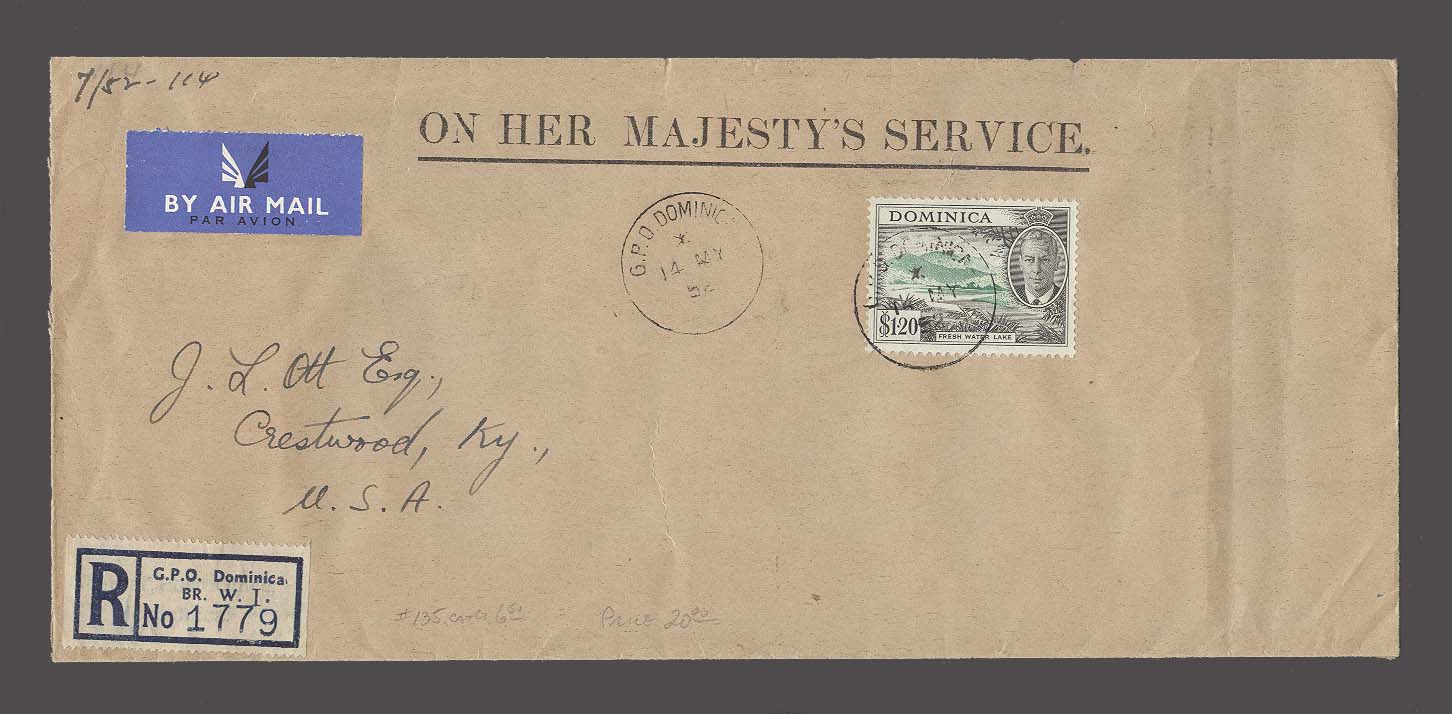 Lot 2754 - british commonwealth dominica - Antonio Torres Early Spring private treaty sale Lot 2754 - british commonwealth dominica - Antonio Torres Early Spring private treaty sale