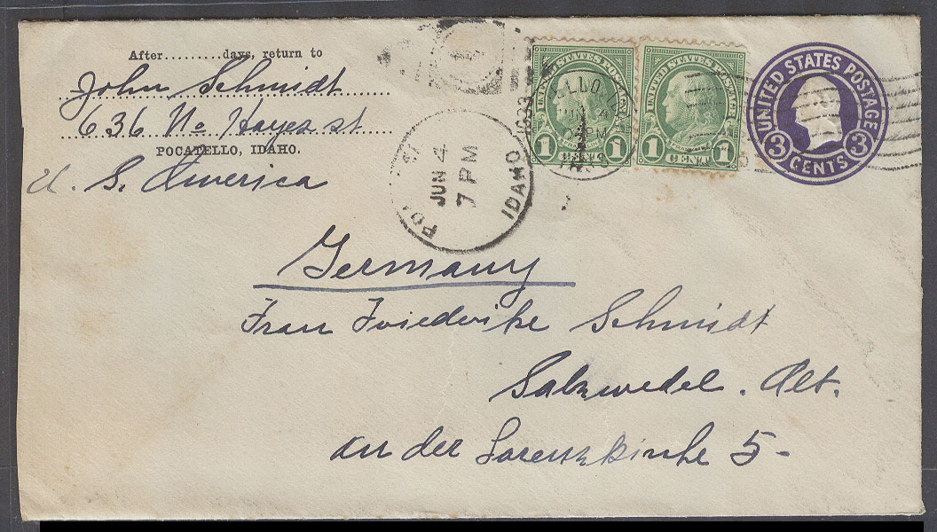 Lot 27006 - usa stationery - Antonio Torres Early Spring private treaty sale Lot 27006 - usa stationery - Antonio Torres Early Spring private treaty sale