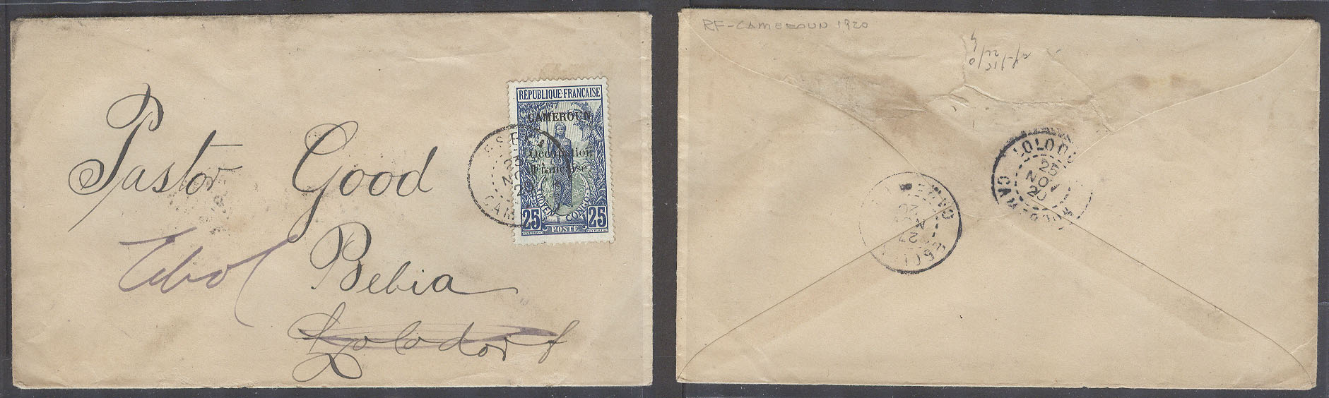 Lot 13189 - french colonies Cameroun - Antonio Torres Early Spring private treaty sale Lot 13189 - french colonies Cameroun - Antonio Torres Early Spring private treaty sale