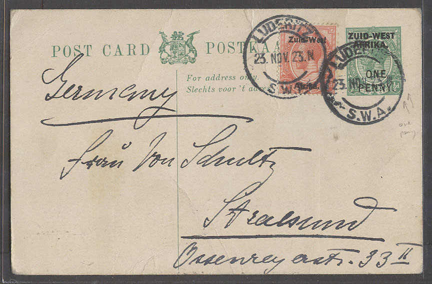 Lot 418 - british commonwealth swa - Antonio Torres Auction #45: Worldwide Spring postal history Lot 418 - british commonwealth swa - Antonio Torres Auction #45: Worldwide Spring postal history