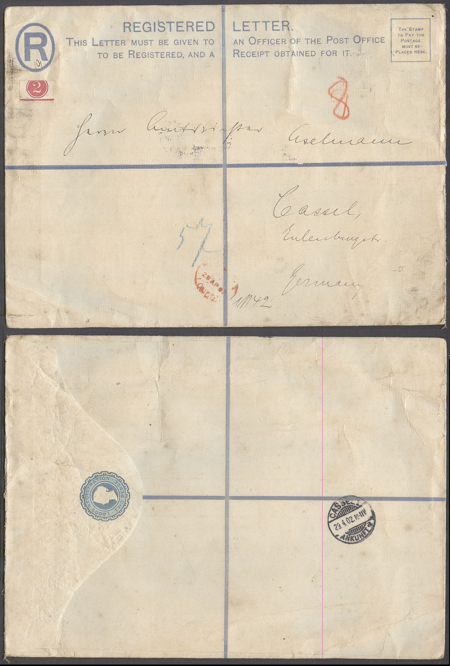 Lot 382 - british commonwealth nigeria - Antonio Torres Auction #45: Worldwide Spring postal history Lot 382 - british commonwealth nigeria - Antonio Torres Auction #45: Worldwide Spring postal history