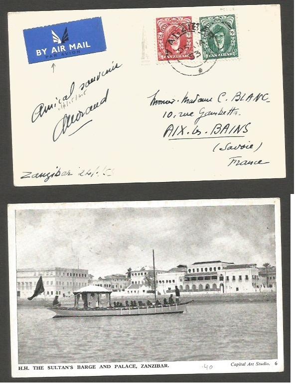 Lot 434 - british commonwealth zanzibar - Antonio Torres Auction #45: Worldwide Spring postal history Lot 434 - british commonwealth zanzibar - Antonio Torres Auction #45: Worldwide Spring postal history