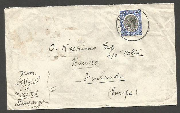 Lot 366 - british commonwealth kenya -  Antonio Torres Auction #45: Worldwide Spring postal history