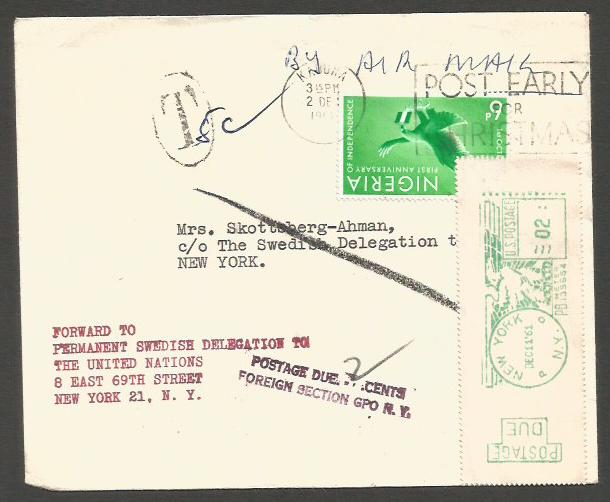 Lot 391 - british commonwealth nigeria - Antonio Torres Auction #45: Worldwide Spring postal history Lot 391 - british commonwealth nigeria - Antonio Torres Auction #45: Worldwide Spring postal history