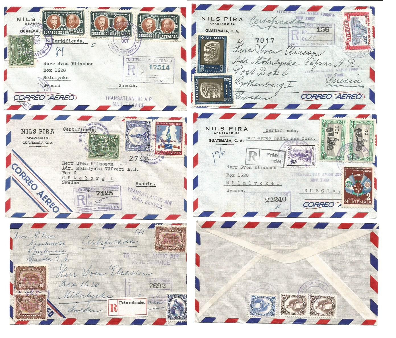 Lot 479 - guatemala  -  Antonio Torres Auction #45: Worldwide Spring postal history