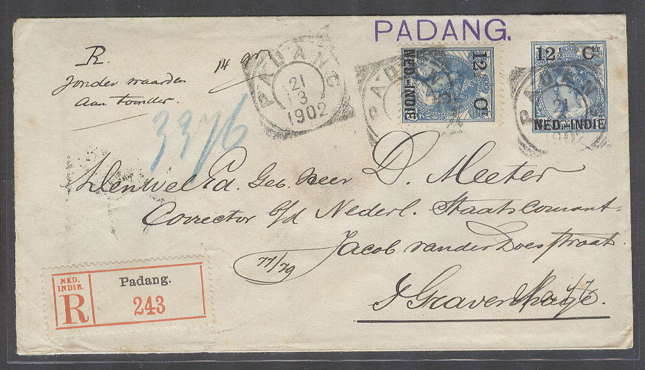 Lot 579 - dutch indies  -  Antonio Torres Auction #45: Worldwide Spring postal history