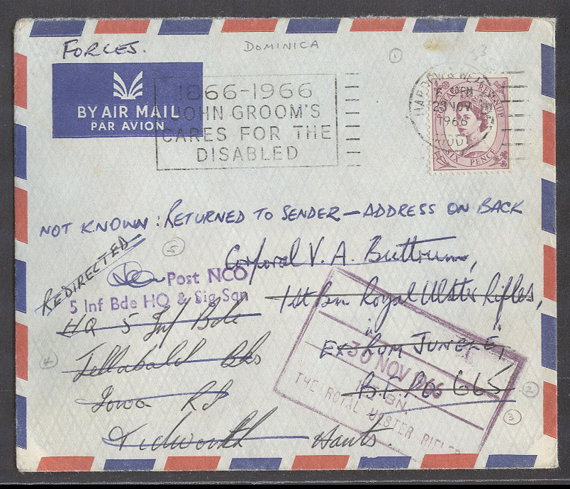 Lot 353 - british commonwealth dominica -  Antonio Torres Auction #45: Worldwide Spring postal history