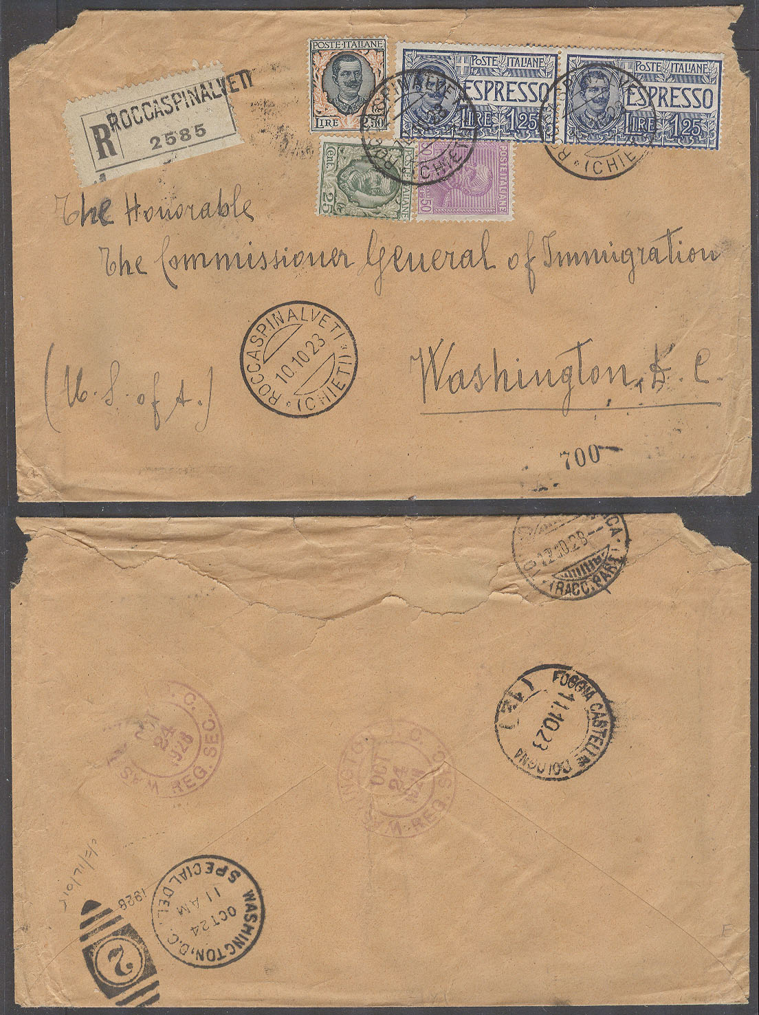 Lot 516 - Italy xx -  Antonio Torres Auction #45: Worldwide Spring postal history