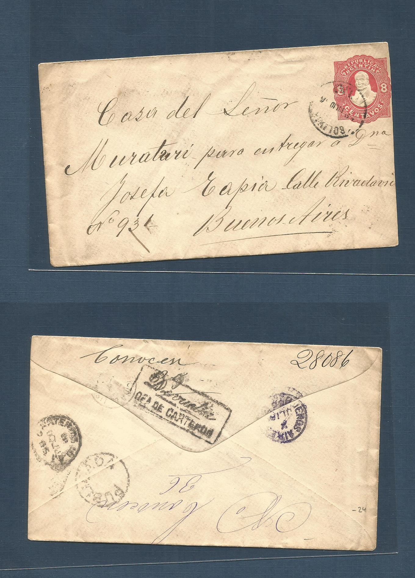 Lot 1035 - Argentina - Stationery  -  Antonio Torres Worldwide February Postal History General & Selection Auction #60 | #61