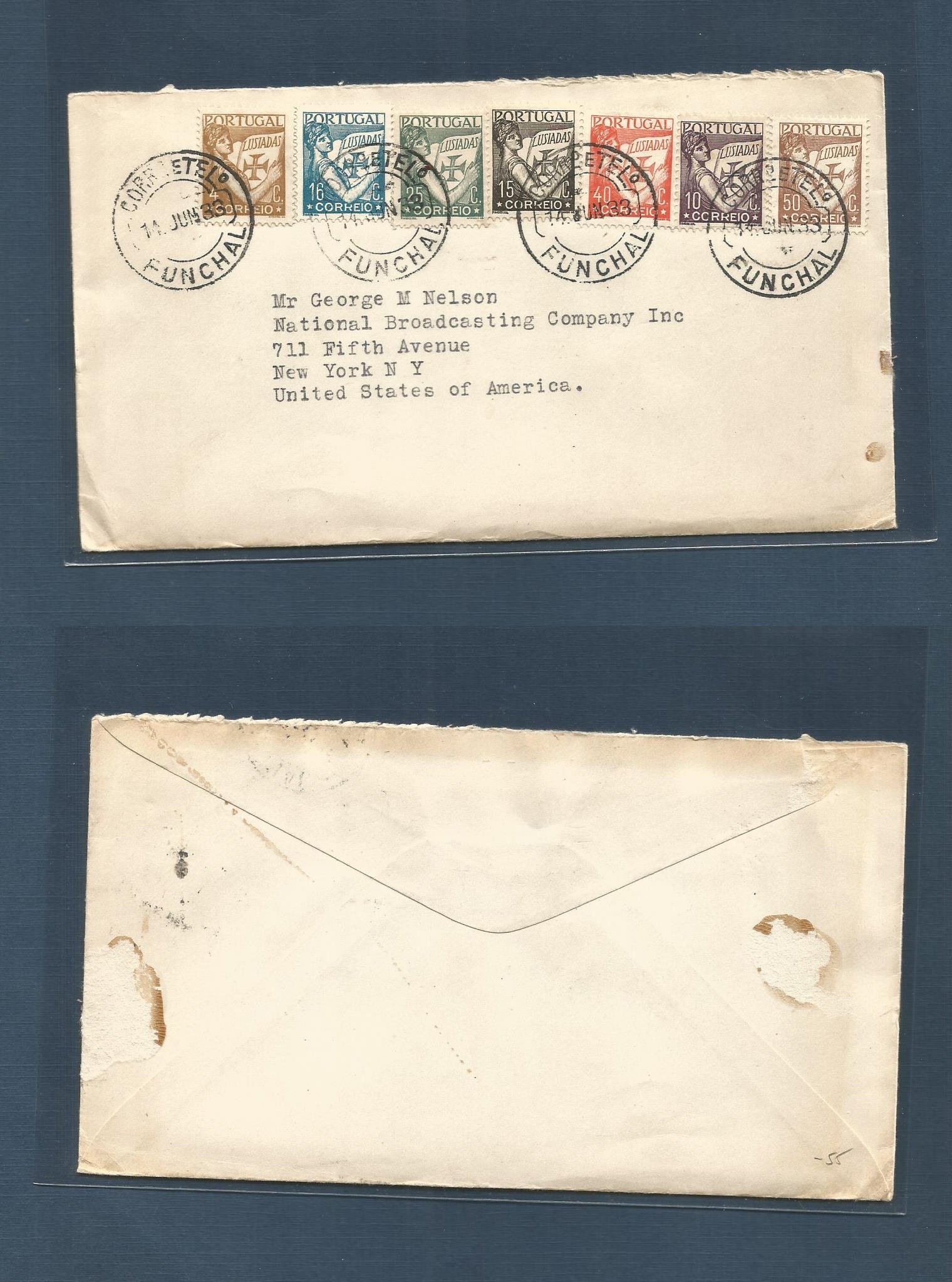 Lot 1554 - Portugal - Xx  -  Antonio Torres Worldwide February Postal History General & Selection Auction #60 | #61
