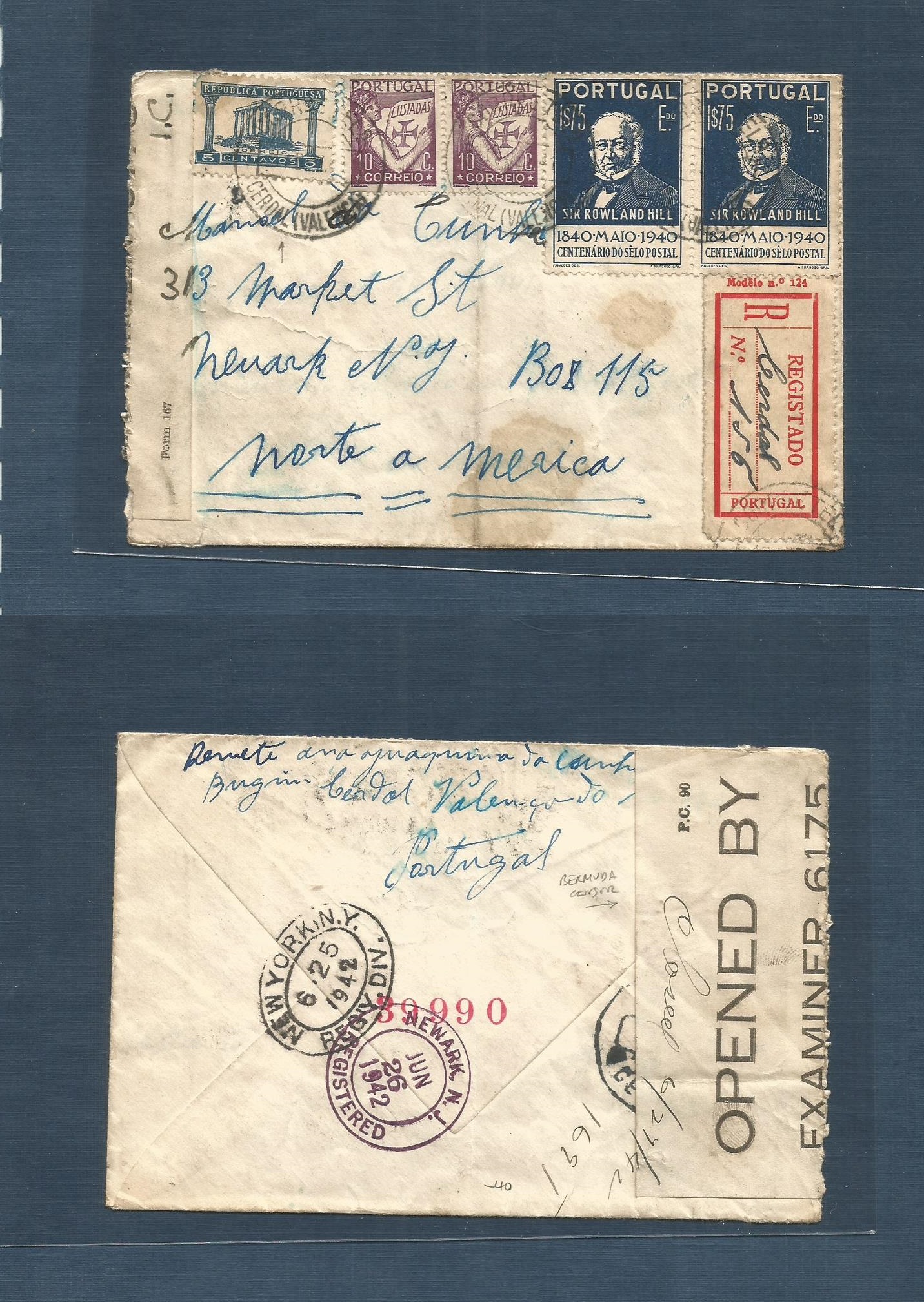 Lot 1561 - Portugal - Xx  -  Antonio Torres Worldwide February Postal History General & Selection Auction #60 | #61