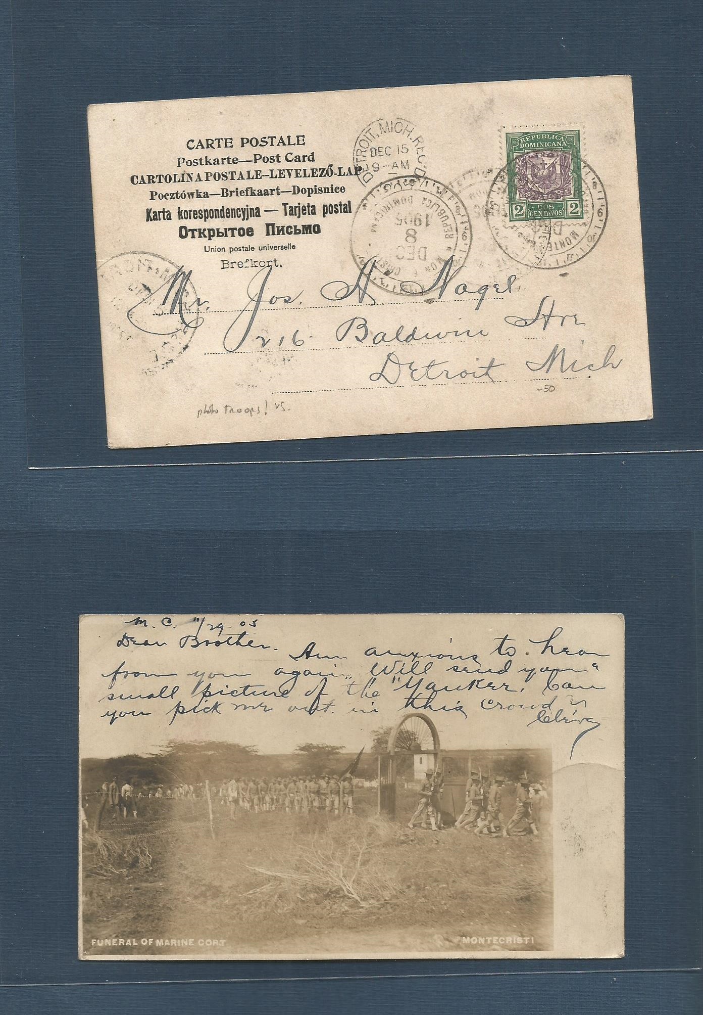 Lot 1166 - dominican rep - Antonio Torres Worldwide February Postal History General & Selection Auction #60 | #61 Lot 1166 - dominican rep - Antonio Torres Worldwide February Postal History General & Selection Auction #60 | #61