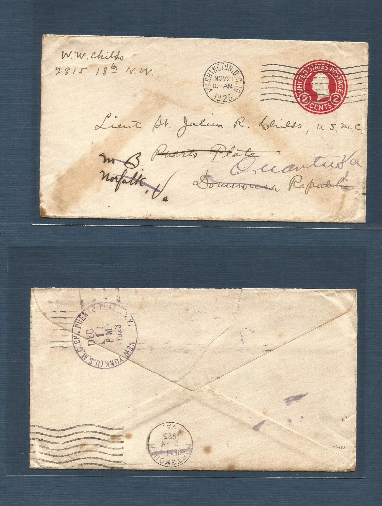Lot 1200 - dominican rep - Antonio Torres Worldwide February Postal History General & Selection Auction #60 | #61 Lot 1200 - dominican rep - Antonio Torres Worldwide February Postal History General & Selection Auction #60 | #61