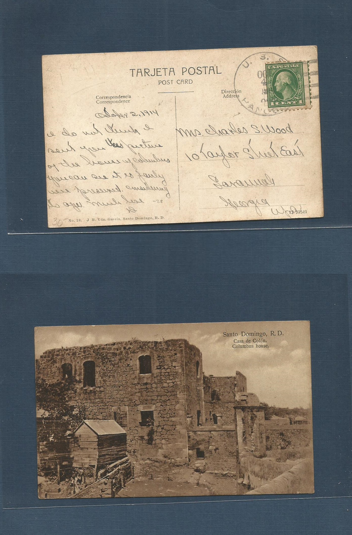 Lot 1187 - dominican rep - Antonio Torres Worldwide February Postal History General & Selection Auction #60 | #61 Lot 1187 - dominican rep - Antonio Torres Worldwide February Postal History General & Selection Auction #60 | #61
