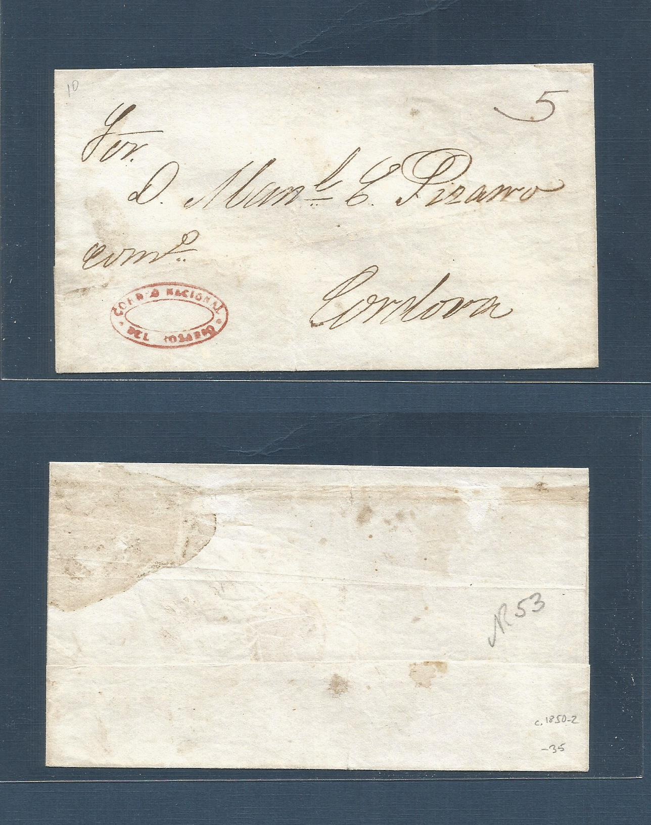 Lot 1030 - Argentina - Antonio Torres Worldwide February Postal History General & Selection Auction #60 | #61 Lot 1030 - Argentina - Antonio Torres Worldwide February Postal History General & Selection Auction #60 | #61
