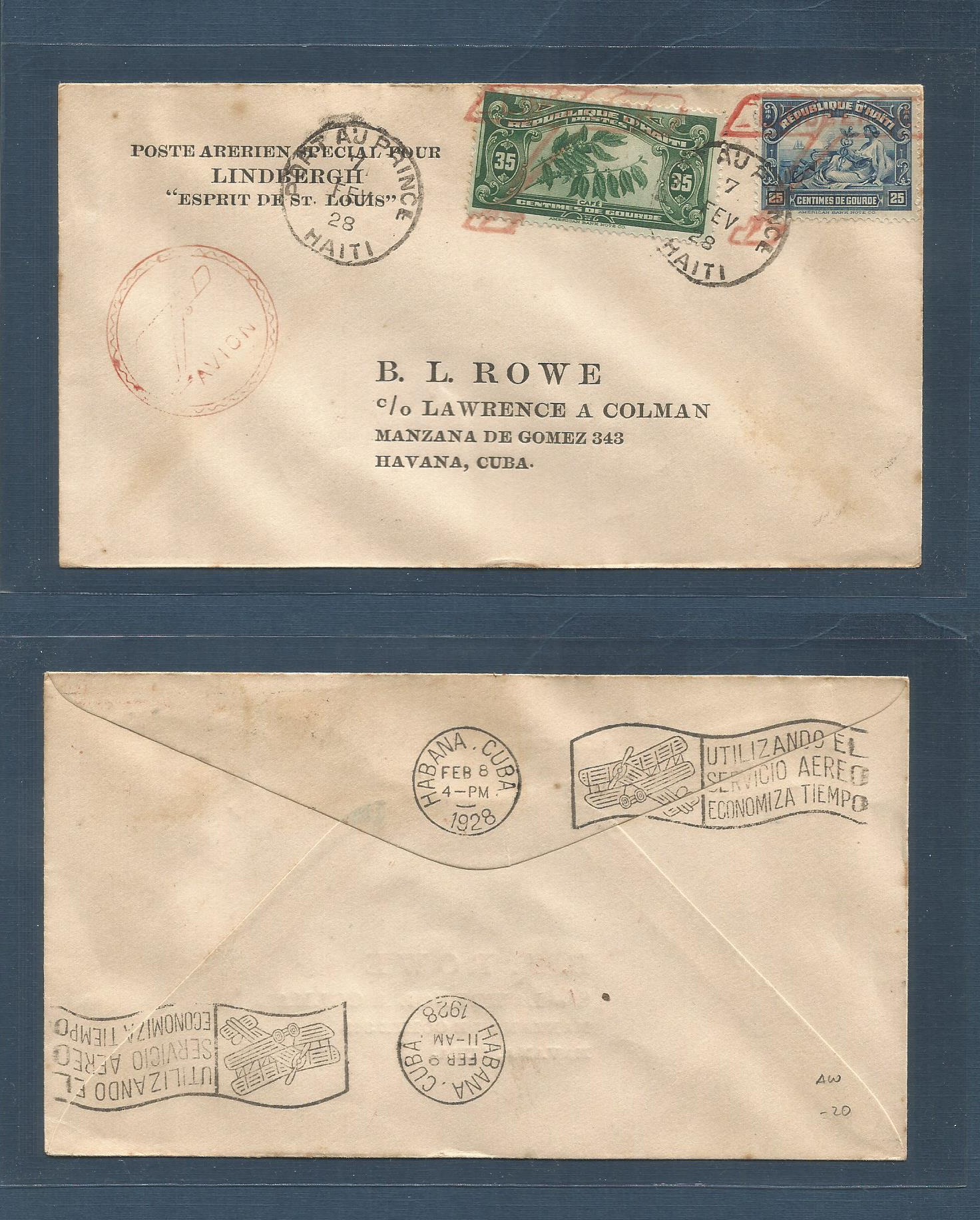 Lot 1006 - Airmails - World  -  Antonio Torres Worldwide February Postal History General & Selection Auction #60 | #61