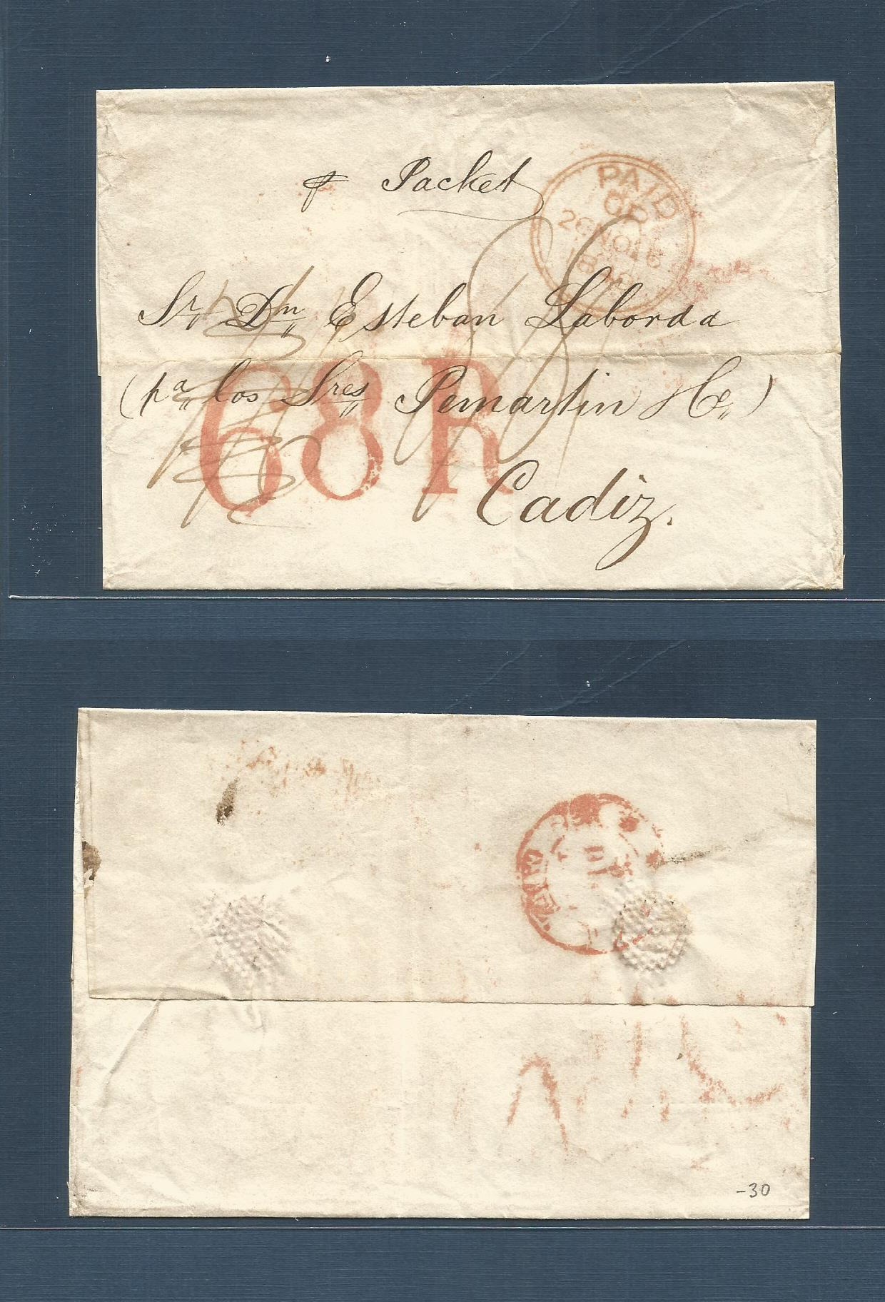 Lot 1295 - Great Britain  -  Antonio Torres Worldwide February Postal History General & Selection Auction #60 | #61