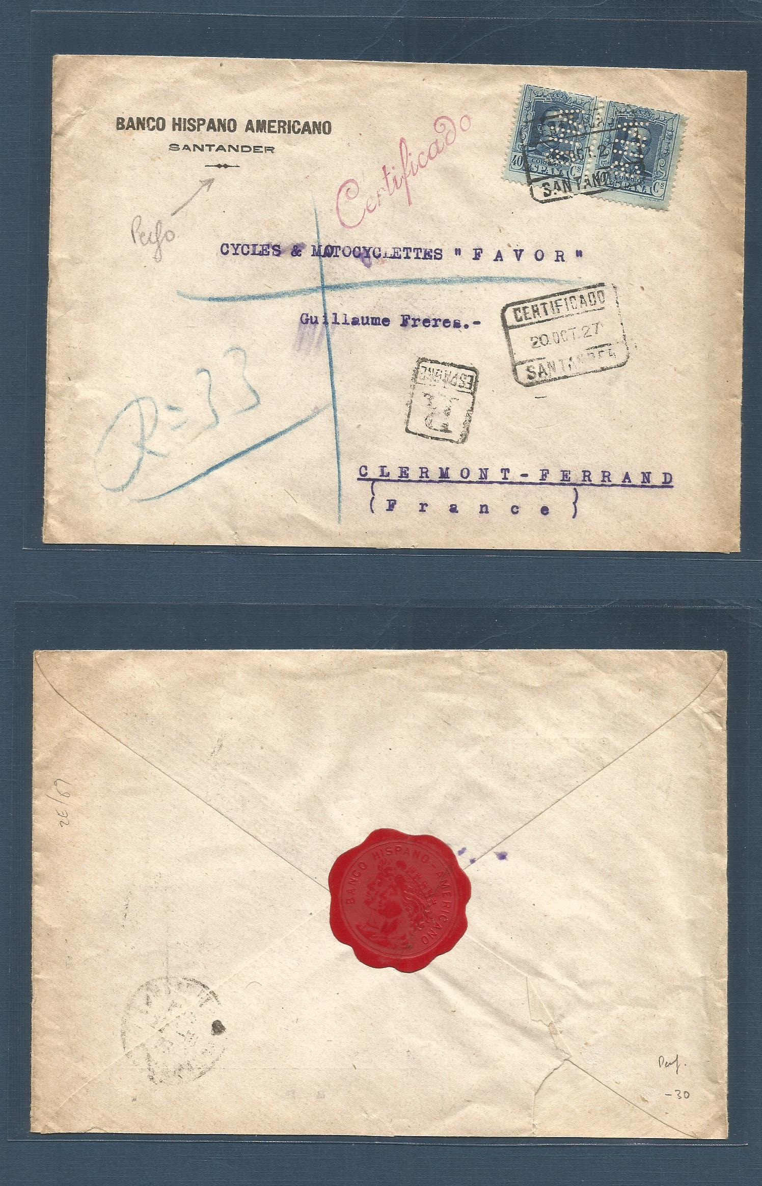 Lot 1685 - E-Perforados  -  Antonio Torres Worldwide February Postal History General & Selection Auction #60 | #61