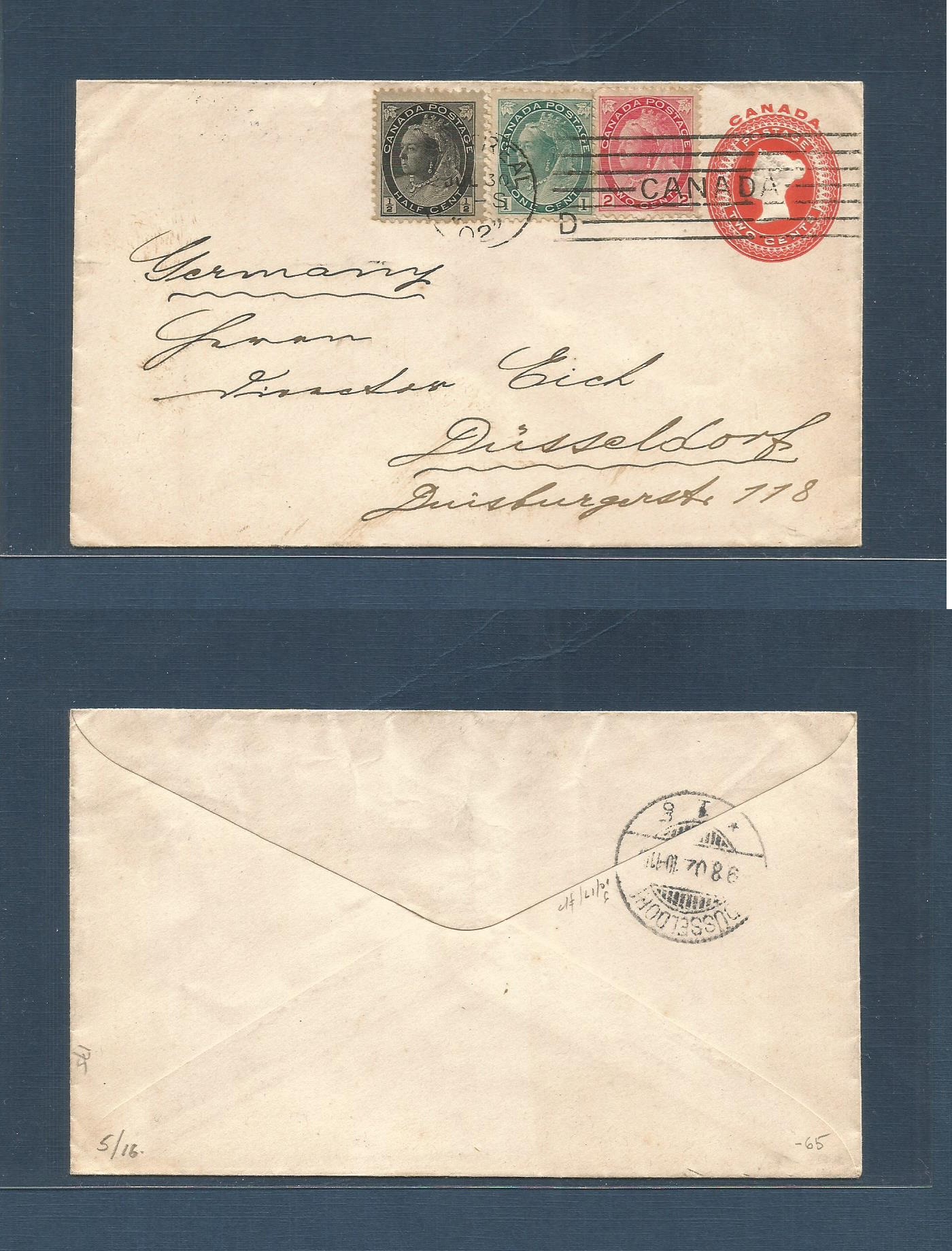 Lot 1125 - Canada - Antonio Torres Worldwide February Postal History General & Selection Auction #60 | #61 Lot 1125 - Canada - Antonio Torres Worldwide February Postal History General & Selection Auction #60 | #61