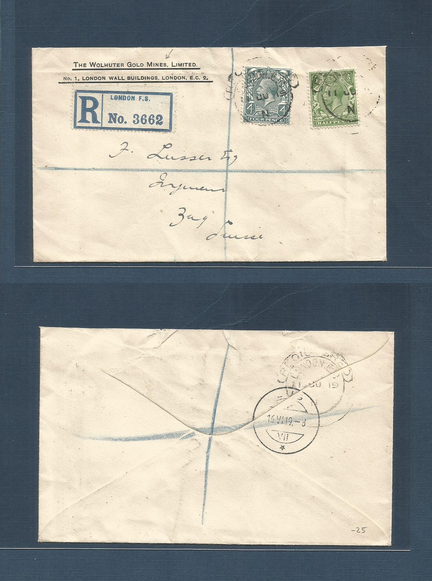 Lot 1338 - Great Britain - Xx - Antonio Torres Worldwide February Postal History General & Selection Auction #60 | #61 Lot 1338 - Great Britain - Xx - Antonio Torres Worldwide February Postal History General & Selection Auction #60 | #61