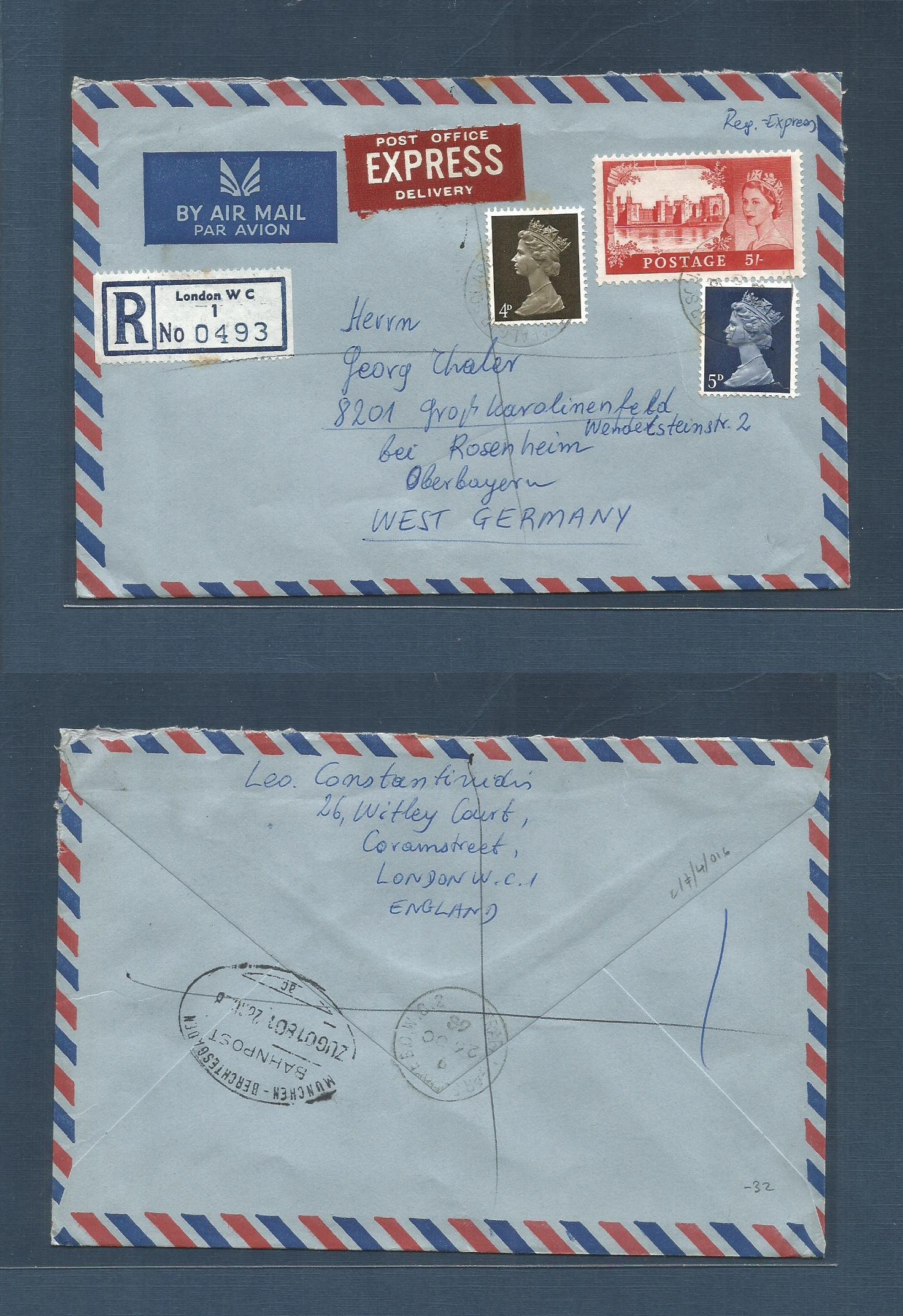 Lot 1363 - Great Britain - Xx - Antonio Torres Worldwide February Postal History General & Selection Auction #60 | #61 Lot 1363 - Great Britain - Xx - Antonio Torres Worldwide February Postal History General & Selection Auction #60 | #61