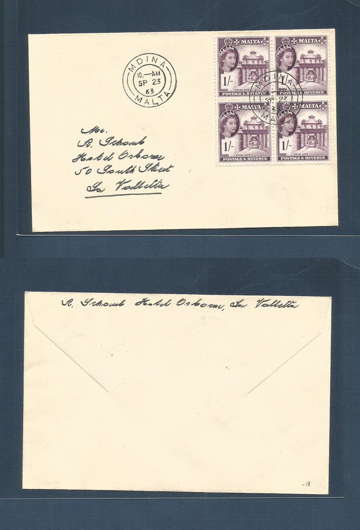 Lot 1389 - Bc - Malta - Antonio Torres Worldwide February Postal History General & Selection Auction #60 | #61 Lot 1389 - Bc - Malta - Antonio Torres Worldwide February Postal History General & Selection Auction #60 | #61